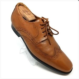 Rockport Oak Room Stitched Wingtip Brogue Oxfords.